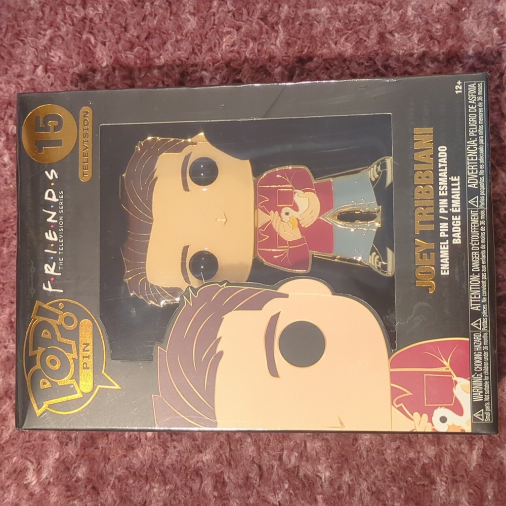 Funko Pop! Friends Joey Tribbiani Enamel Pin